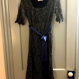 Seraphine lace maternity dress